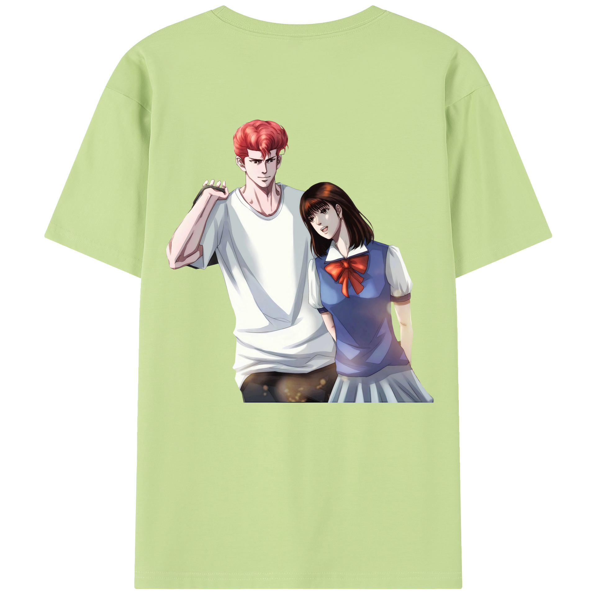 SLAM DUNK／スラムダンク 綿100％半袖Tシャツ（背面プリント）